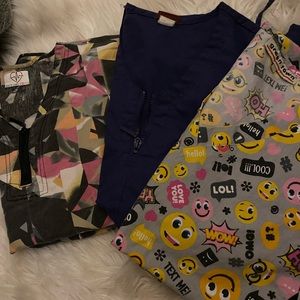 Medical scrubs tops